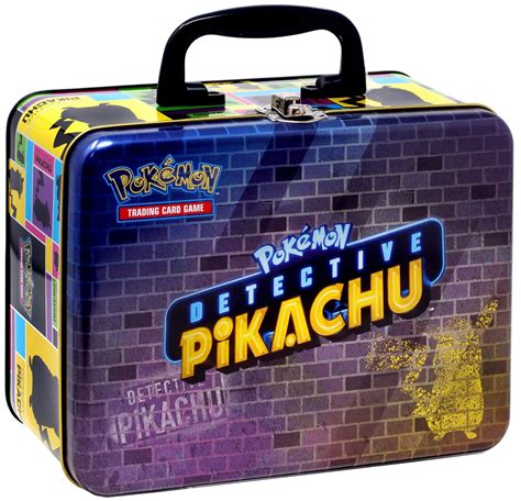 pokemon metal lunch box|detective pikachu lunchbox.